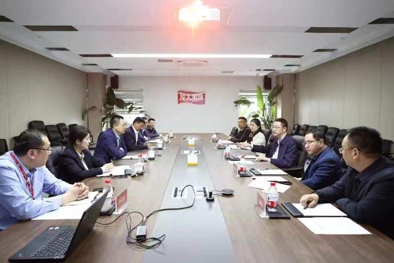 巴中市恩阳区委副书记、区长何奎一行到访杏盛