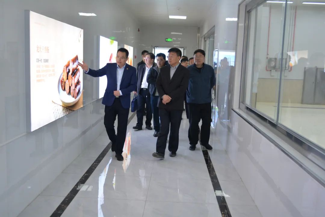 山东省畜牧兽医局局长于永德一行到访杏盛，公司品质控制能力获高度认可